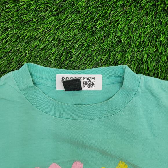 VTG 1988 Pan-Mass Challenge Tee Mens S Single Stitch USA Made Cycling Dragon - Picture 2 of 13